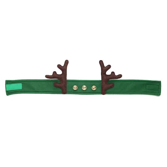 Green Reindeer Antler Adjustable Christmas Headband